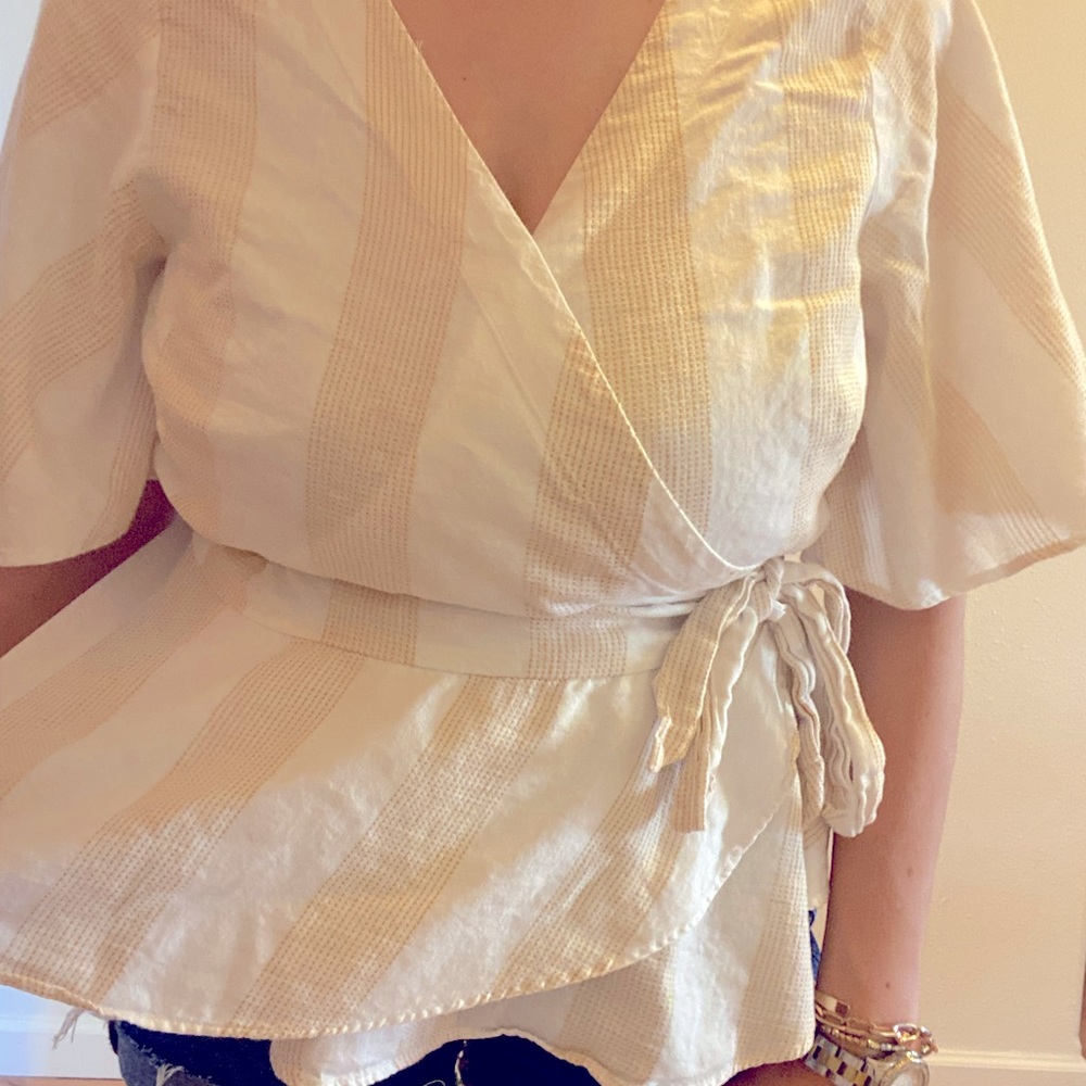 Wrap Winged Shirt